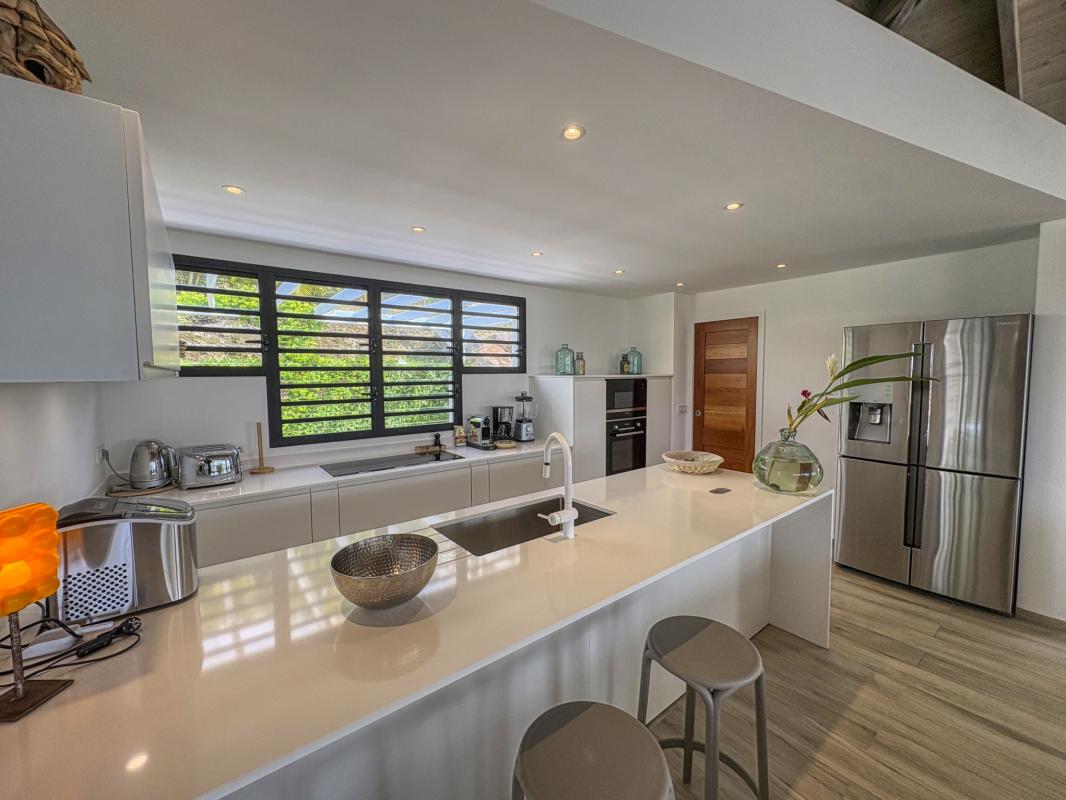 20.Location villa piscine Saint François Guadeloupe_Cuisine
